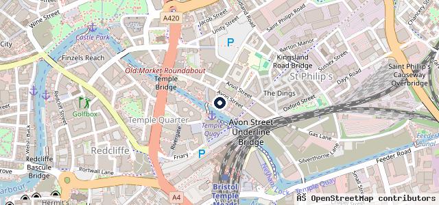 Map showing the location of Waylands Honda Bristol