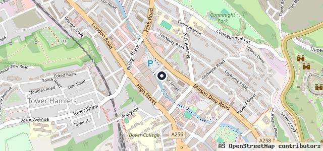 Map showing the location of A B Crush Panelcraft | Canterbury