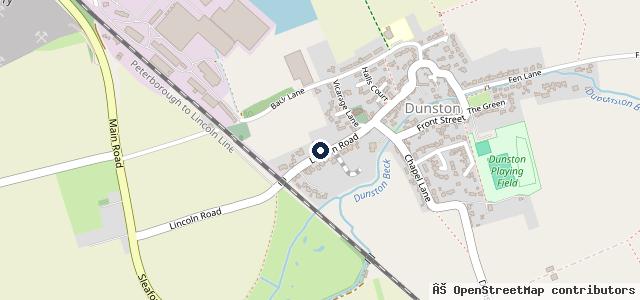 Map showing the location of L P Bannister Motor Engineers
