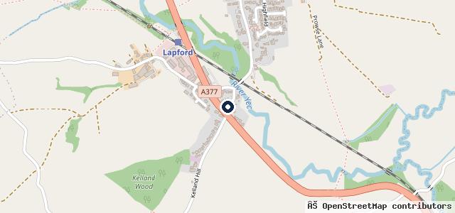 Map showing the location of Lapford Cross MOT Service Centre & Car Sales