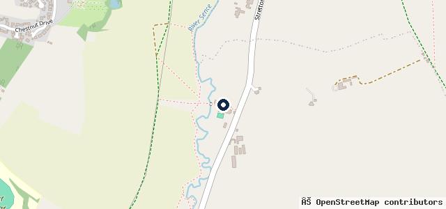 Map showing the location of Leighton’s Workshop