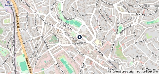 Map showing the location of TQ1 MOT Centre Service & Repairs