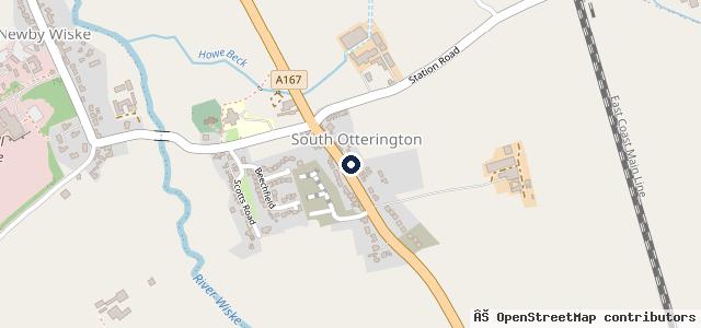 Map showing the location of Walkers Garage Ltd