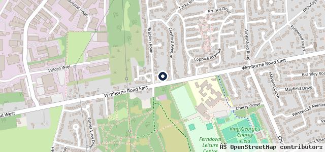 Map showing the location of Longham Motor Engineers Ltd