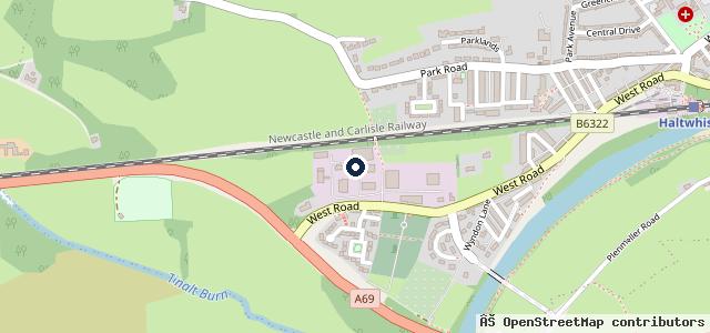 Map showing the location of Mark Armstrong Motor Repairs