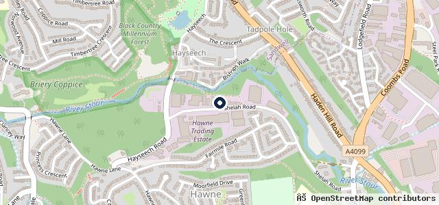 Map showing the location of Mark One Automotive Ltd