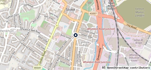 Map showing the location of McIntosh Motor Services Ltd
