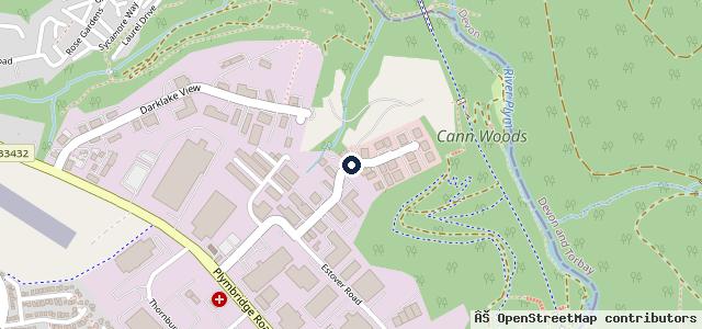 Map showing the location of Mercare