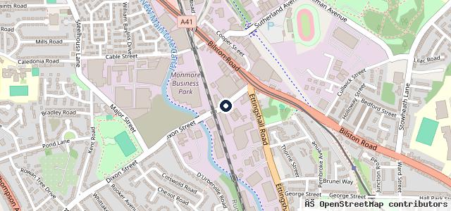 Map showing the location of Midland Car Breakers Ltd | Wolverhampton