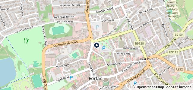 Map showing the location of Motech Garage