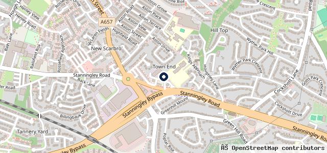 Map showing the location of Motor Parts Direct, Leeds (Bramley)