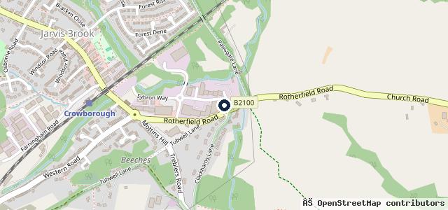 Map showing the location of M O T S 4 U