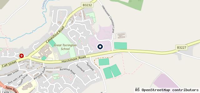 Map showing the location of Mr Steve's Garage
