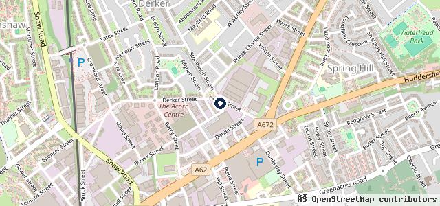 Map showing the location of N&P Autos - MOT & SERVICE STATION & RECOVERY OLDHAM