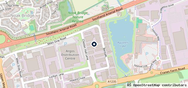 Map showing the location of Pro Auto (Essex) Ltd