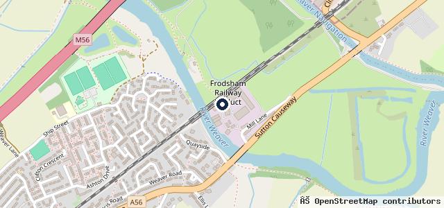 Map showing the location of Cowley Motors
