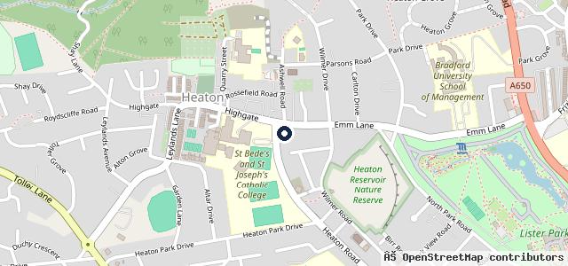 Map showing the location of Rossefield Motor Company Ltd
