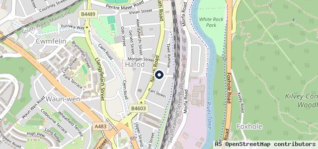Map showing the location of S P B Motor Centre