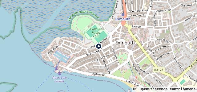 Map showing the location of Car and Commercial Services