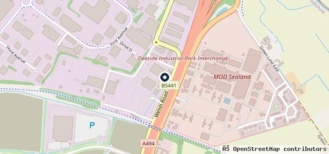 Map showing the location of Smart Auto Services