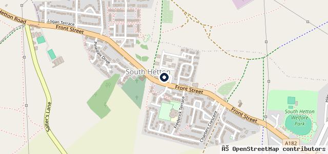 Map showing the location of South Hetton Garage Ltd