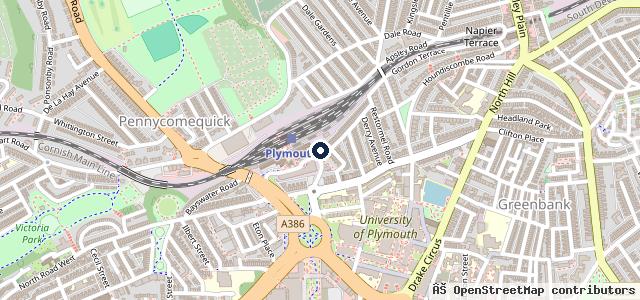 Map showing the location of Station View Garage Ltd