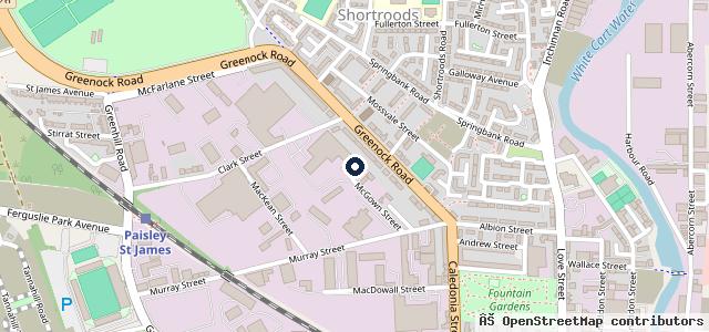 Map showing the location of Autofix Garage Services Ltd