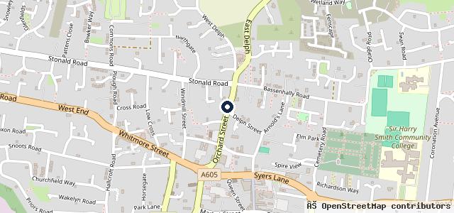 Map showing the location of T & T Vehicles Sales Ltd