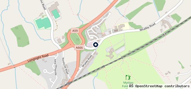 Map showing the location of Petre Garage Ltd