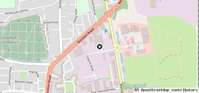 Map showing the location of A1 Performance Products