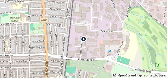 Map showing the location of Powerdrive DFIS