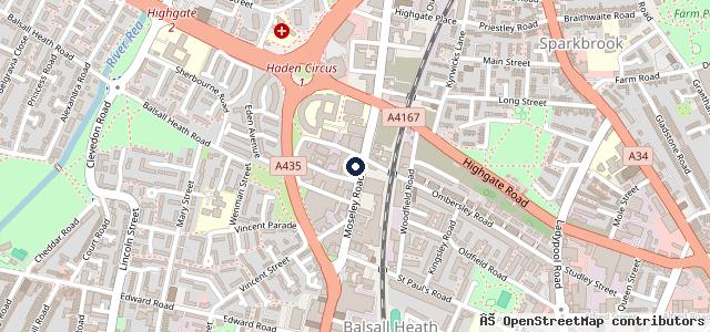 Map showing the location of BR Car Care Centre