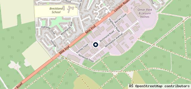 Map showing the location of R H Turner Motor Vehicle Engineers