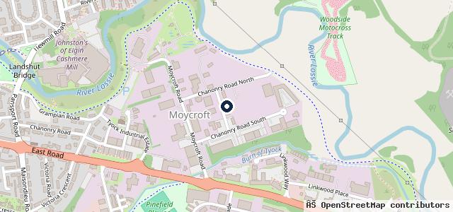 Map showing the location of R & M Car Sales LTD