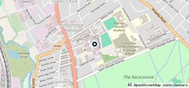 Map showing the location of R.A.D. Motorcycles