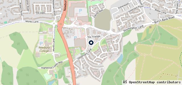 Map showing the location of Berkshire Motor Company Ltd