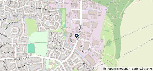 Map showing the location of SAS Vehicle Repair & Sales Ltd