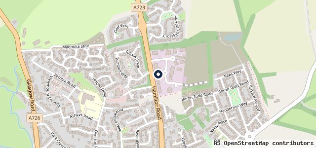 Map showing the location of Waterside Car Services