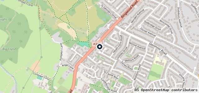 Map showing the location of Simon Hartwell - Citroen