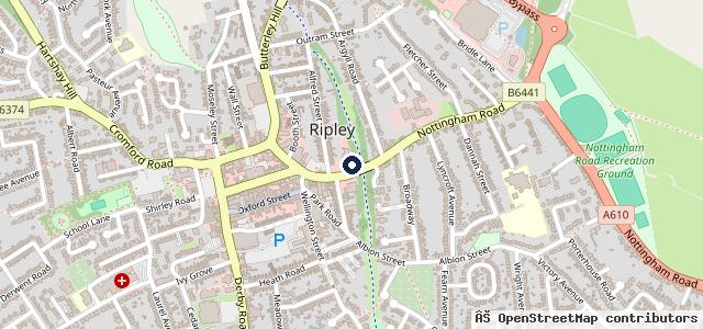 Map showing the location of Eden Tyres & Servicing