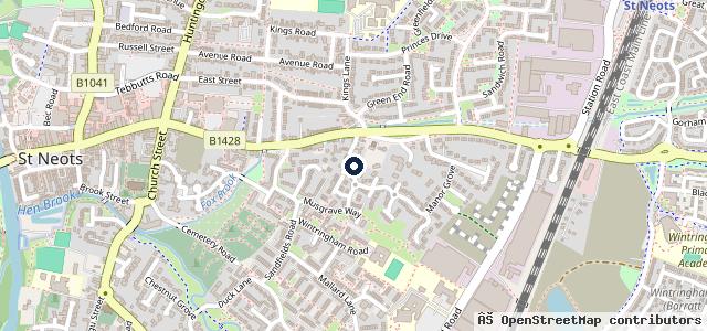 Map showing the location of FreshDrive-Luxury Car Wash Service