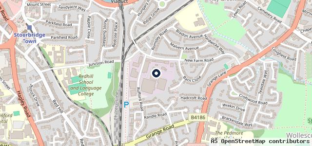 Map showing the location of Stourbridge Automotive Ltd