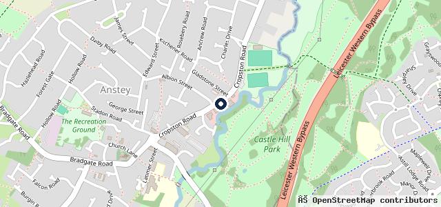 Map showing the location of Sturgess Motor Group | Leicester