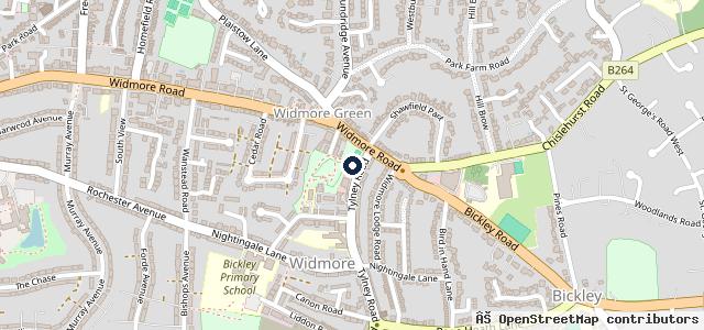 Map showing the location of Bromley Audi Service