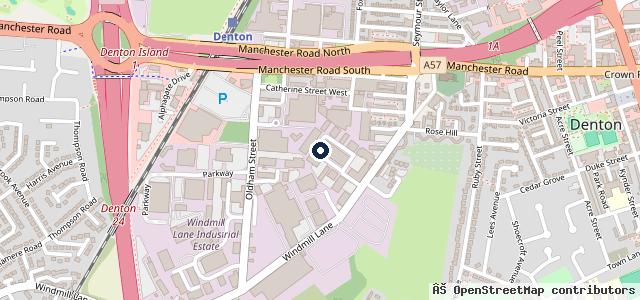 Map showing the location of Tameside Service And Mot Centre Limited