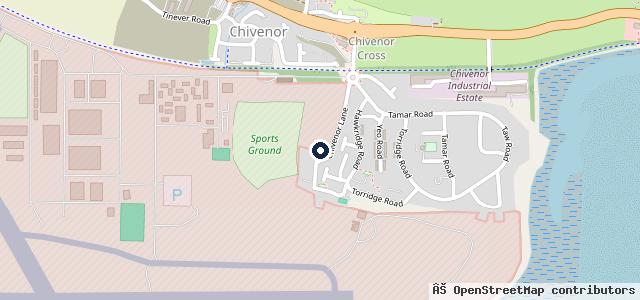 Map showing the location of Tarka Tyre & Mot Centre Ltd