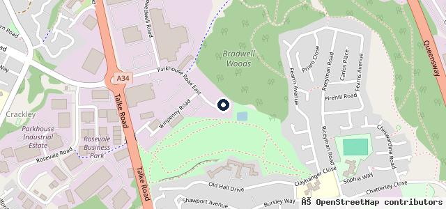 Map showing the location of The Garage Chesterton Ltd
