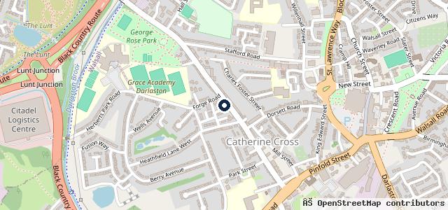 Map showing the location of Severn Cars