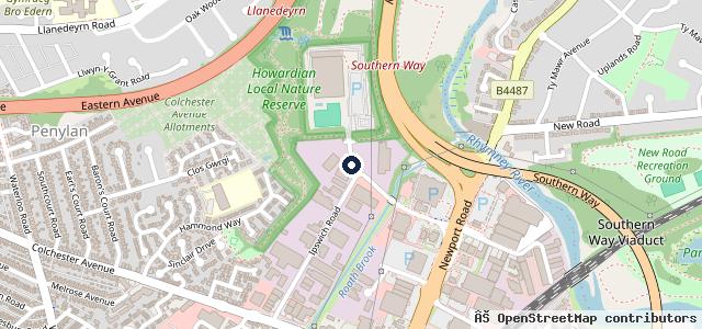 Map showing the location of Ultimate Garage Services Ltd