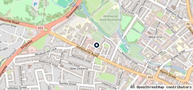 Map showing the location of Technicar (Derby) LTD